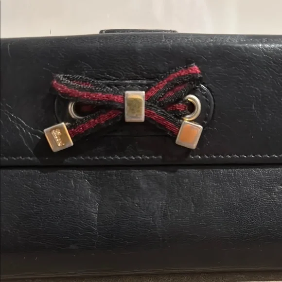 Gucci Black Wallet with Red Accent - Picture 4 of 11